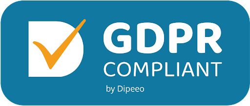GDPR compliant by Dipeeo