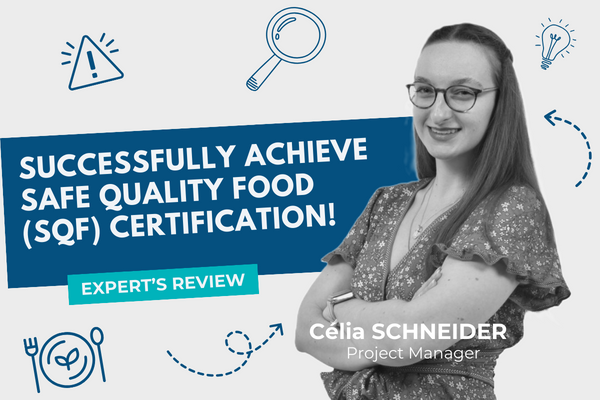 Successfully achieve Safe Quality Food (SQF) certification!