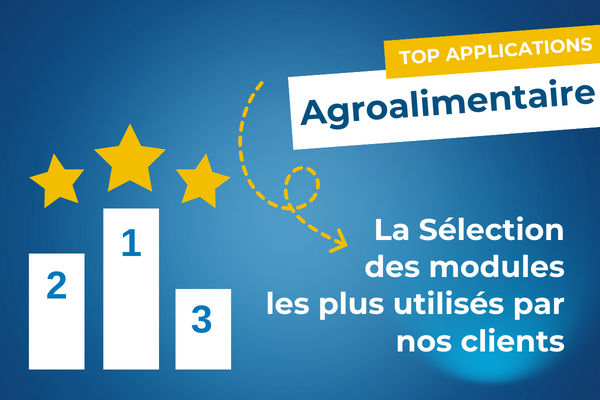 TOP 3 Applications Agroalimentaire