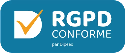RGPD conforme par Dipeeo