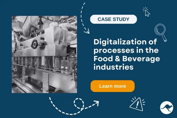 Digitalization of processes in the Food & Beverage industries